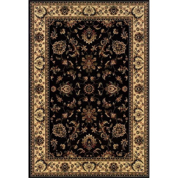 Sphinx By Oriental Weavers Area Rugs, Ariana 311K3 8' Round Round - Black/ Ivory-Polypropylene A311K3240240ST - main